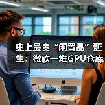 史上最贵“闲置品”诞生:微软一堆GPU仓库吃灰(图3) 史上最贵“闲置品”诞生:微软一堆GPU仓库吃灰(图3)