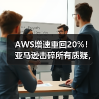 AWS增速重回20%！亚马逊击碎所有质疑，盘后市值(图2)