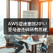 AWS增速重回20%！亚马逊击碎所有质疑，盘后市值(图3)