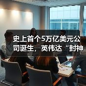 史上首个5万亿美元公司诞生，英伟达“封神”！(图1)