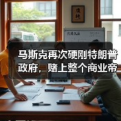 马斯克再次硬刚特朗普政府,赌上整个商业帝国(图4) 马斯克再次硬刚特朗普政府,赌上整个商业帝国(图4)