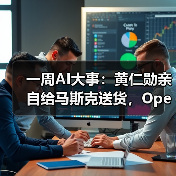 一周AI大事：黄仁勋亲自给马斯克送货，OpenAI(图2)