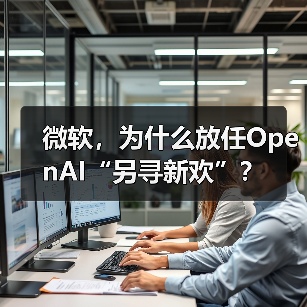 微软，为什么放任OpenAI“另寻新欢”