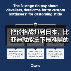 把价格战打到日本，比亚迪就能拿下最难啃的市场(图4)