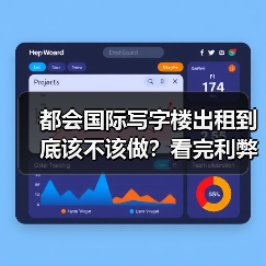 都会国际写字楼出租到底该不该做？看完利弊