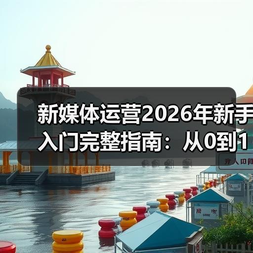 新媒体运营2026年新手入门完整指南：从0到1掌握10大核心 - 玄熵新媒体资讯网