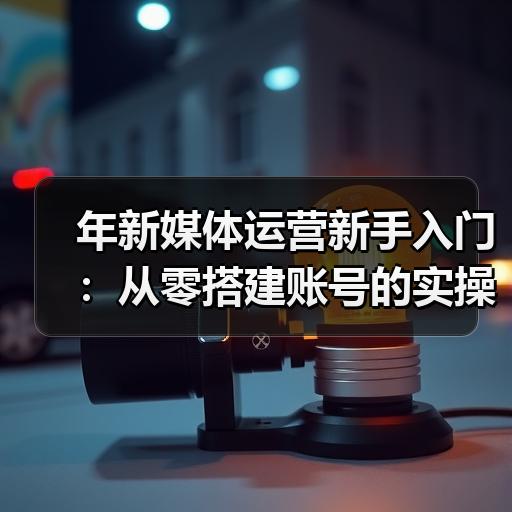 年新媒体运营新手入门：从零搭建账号的实操