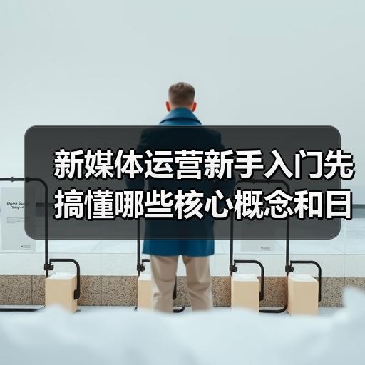 新媒体运营新手入门先搞懂哪些核心概念和日