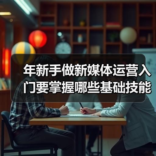 年新手做新媒体运营入门要掌握哪些基础技能 - 玄熵新媒体资讯网