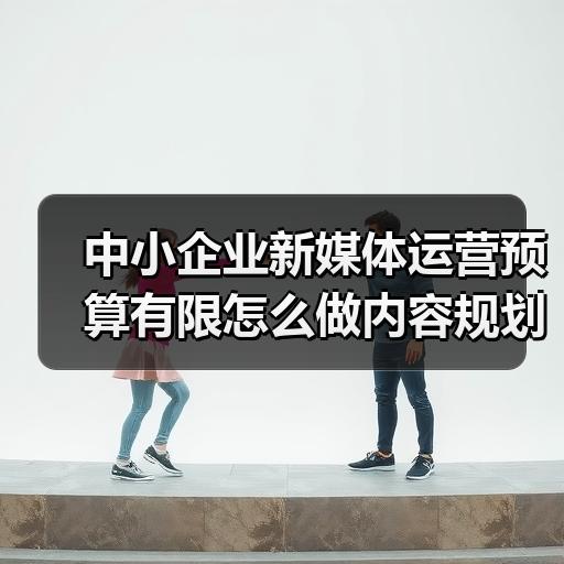 中小企业新媒体运营预算有限怎么做内容规划 - 玄熵新媒体资讯网