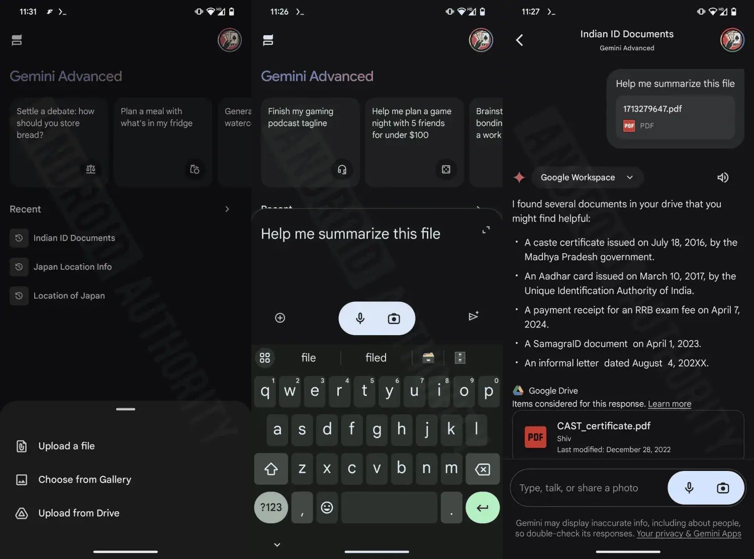 移动版谷歌 Gemini 将迎诸多新特性：分析 PDF 文件内容等 - 众森 IT 新媒体资讯网